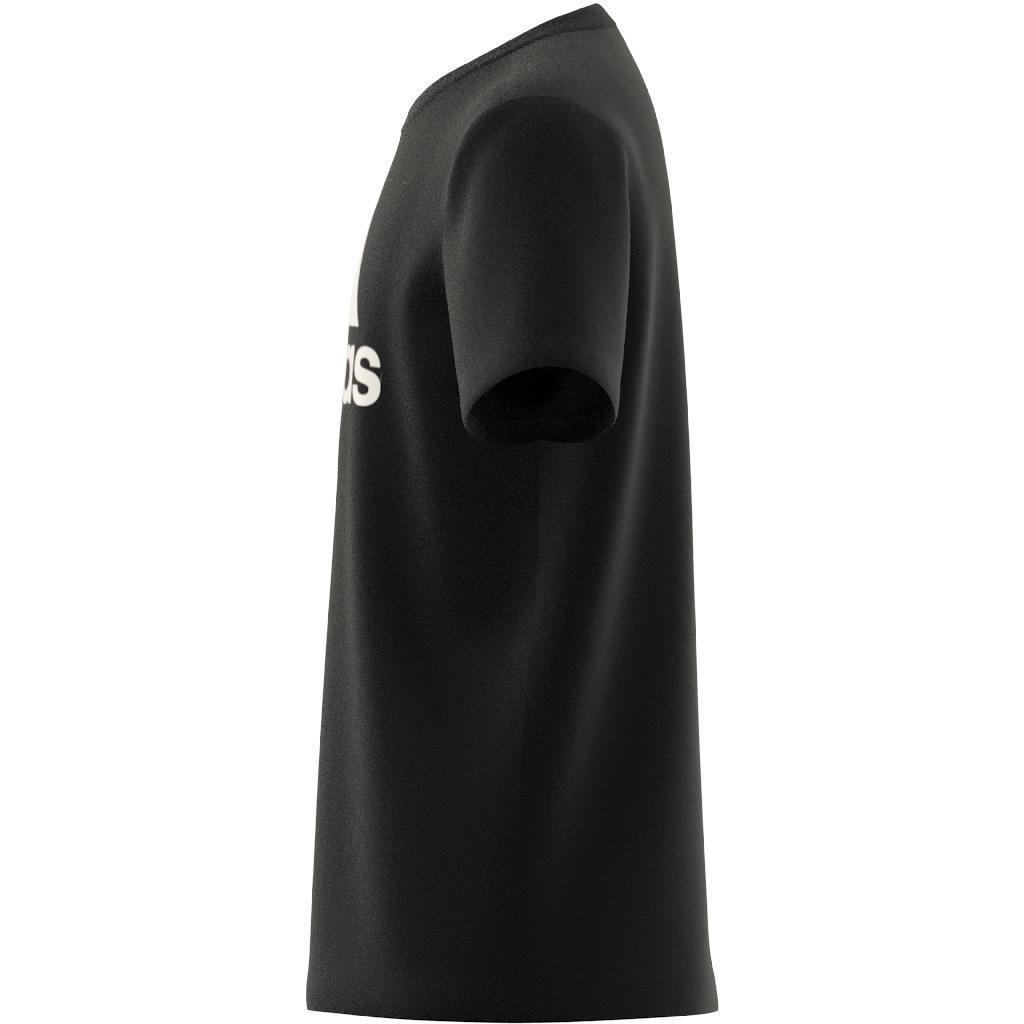 Kids Unisex Essentials Big Logo Cotton T-Shirt, Black, , large image number 12