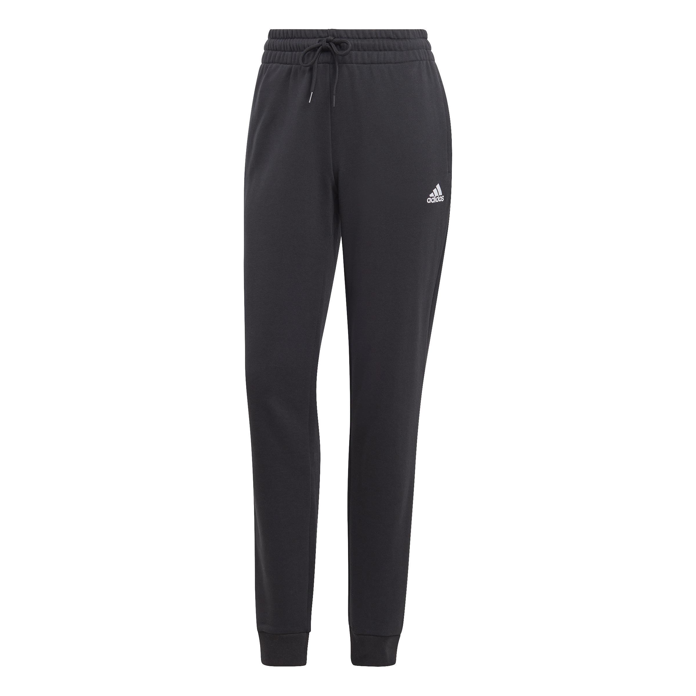 Essentials Linear French Terry Cuffed Joggers, Black, A901_ONE, large image number 1