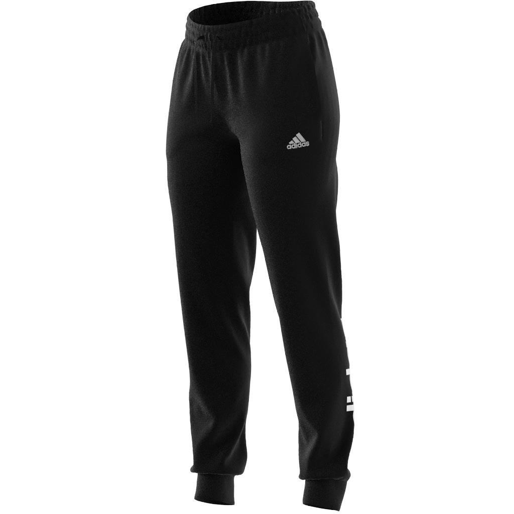 Essentials Linear French Terry Cuffed Joggers, Black, A901_ONE, large image number 4