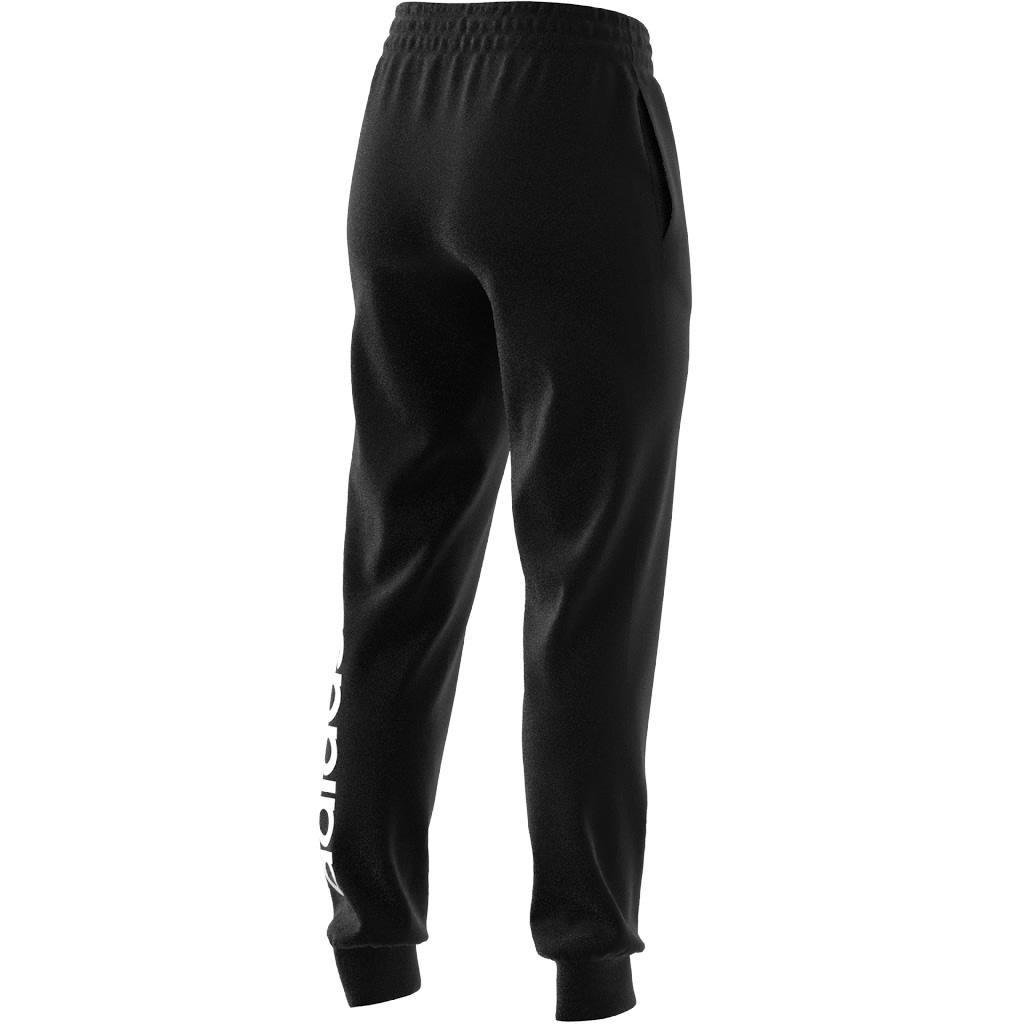 Essentials Linear French Terry Cuffed Joggers, Black, A901_ONE, large image number 8