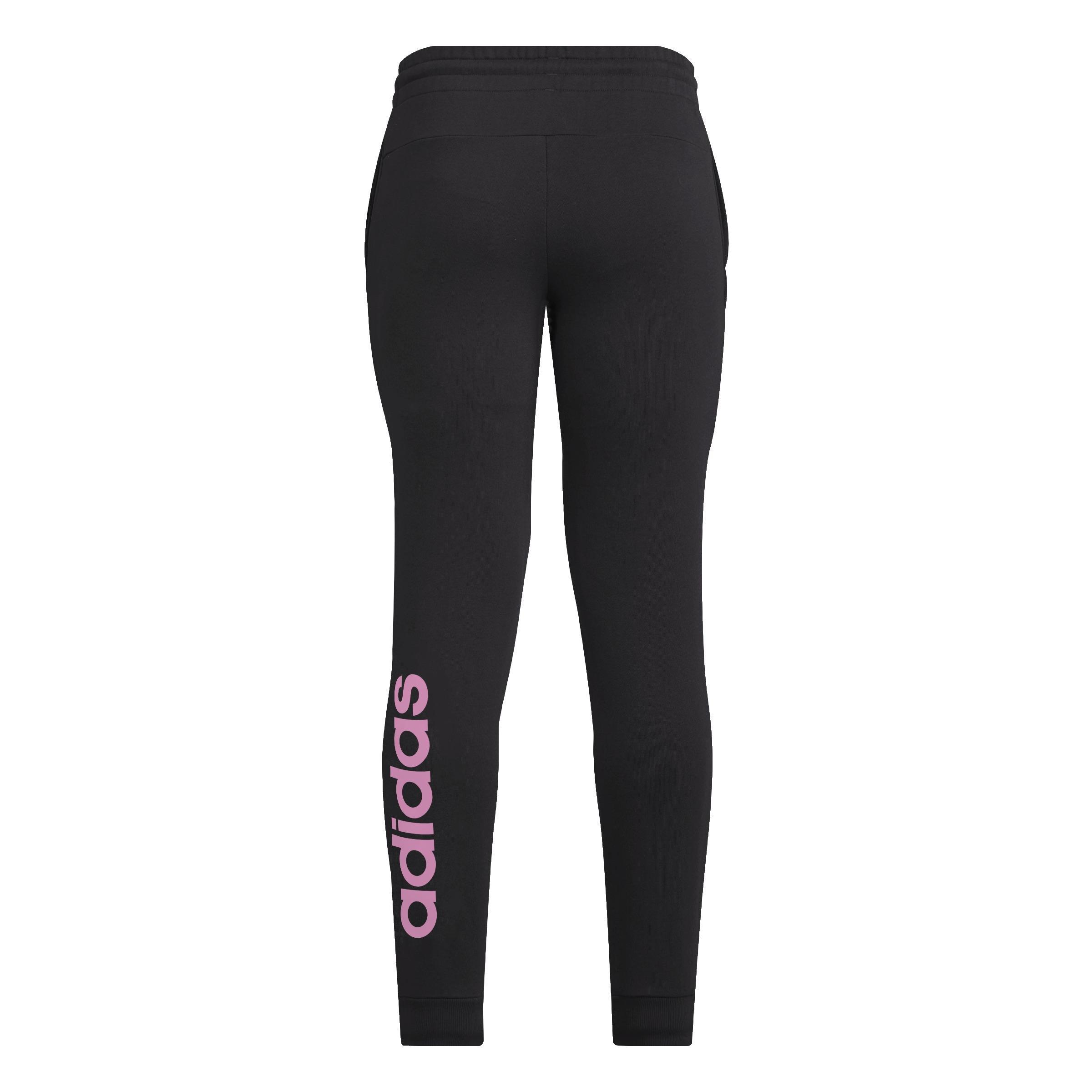 Essentials Linear French Terry Cuffed Joggers, Black, , large image number 2
