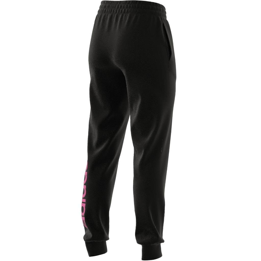 Essentials Linear French Terry Cuffed Joggers, Black, , large image number 3