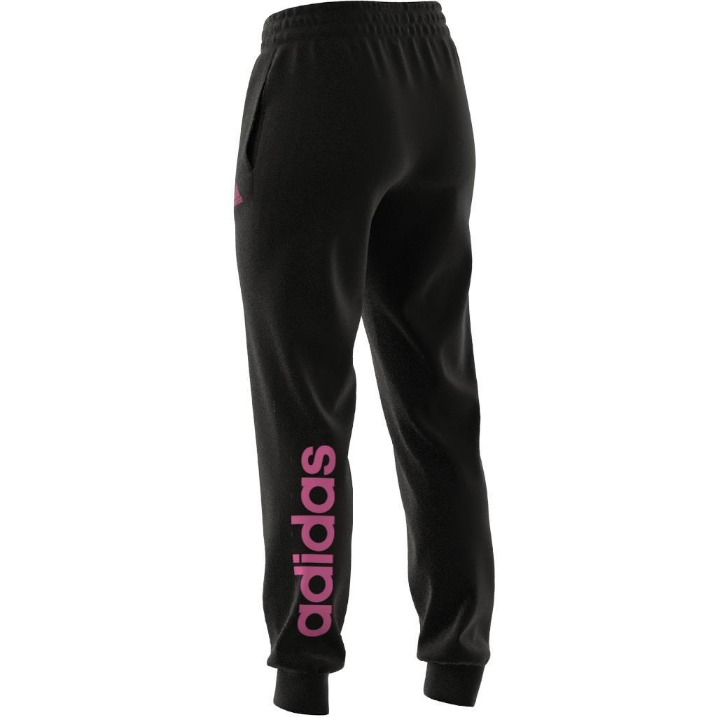 Essentials Linear French Terry Cuffed Joggers, Black, , large image number 5
