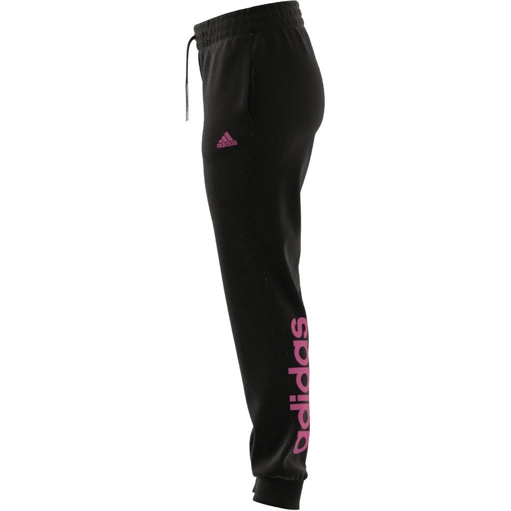 Essentials Linear French Terry Cuffed Joggers, Black, , large image number 7