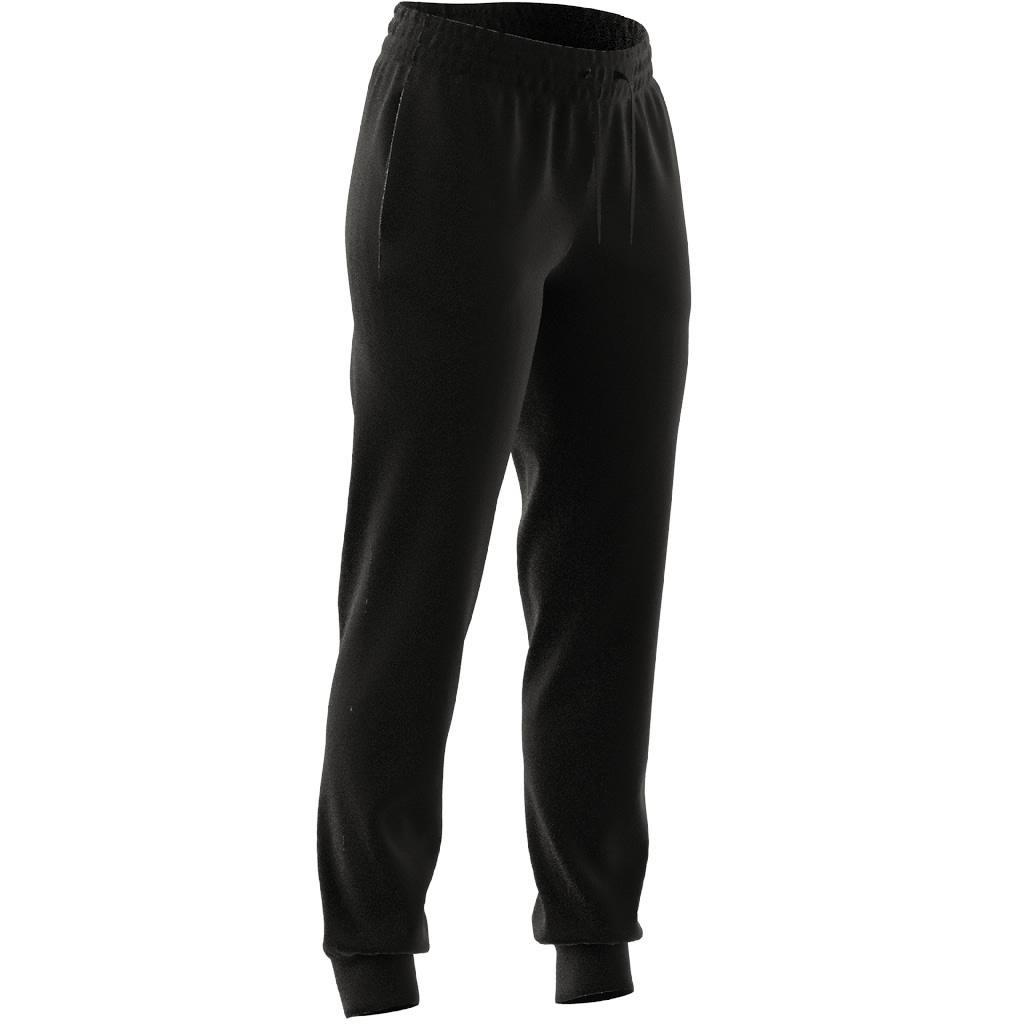 Essentials Linear French Terry Cuffed Joggers, Black, , large image number 8