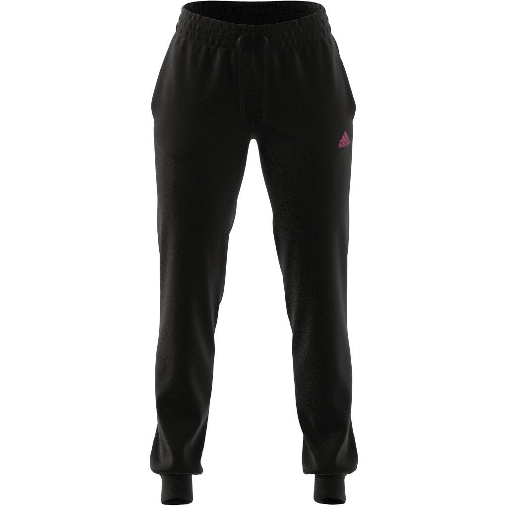 Essentials Linear French Terry Cuffed Joggers, Black, , large image number 9