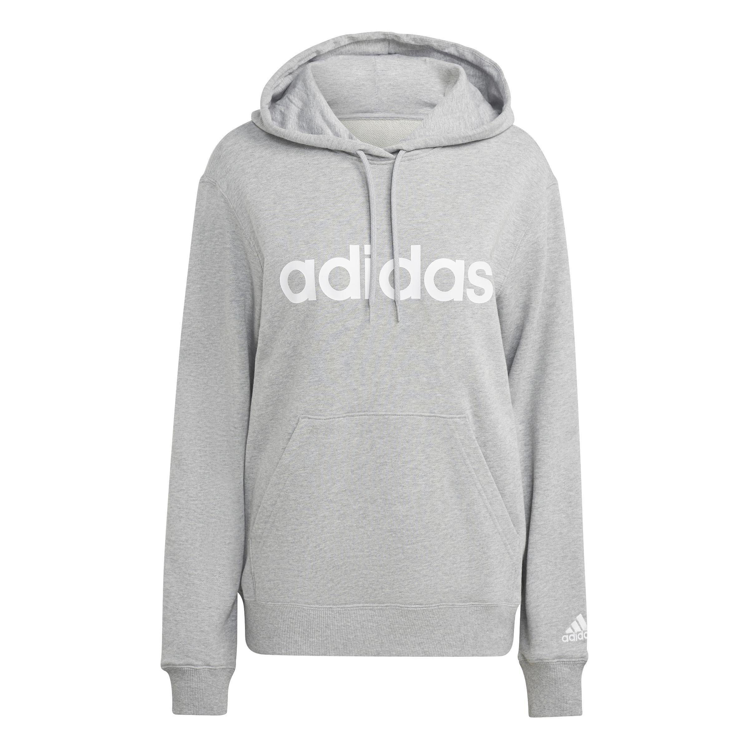 Essentials Linear Hoodie, Grey, A901_ONE, large image number 0