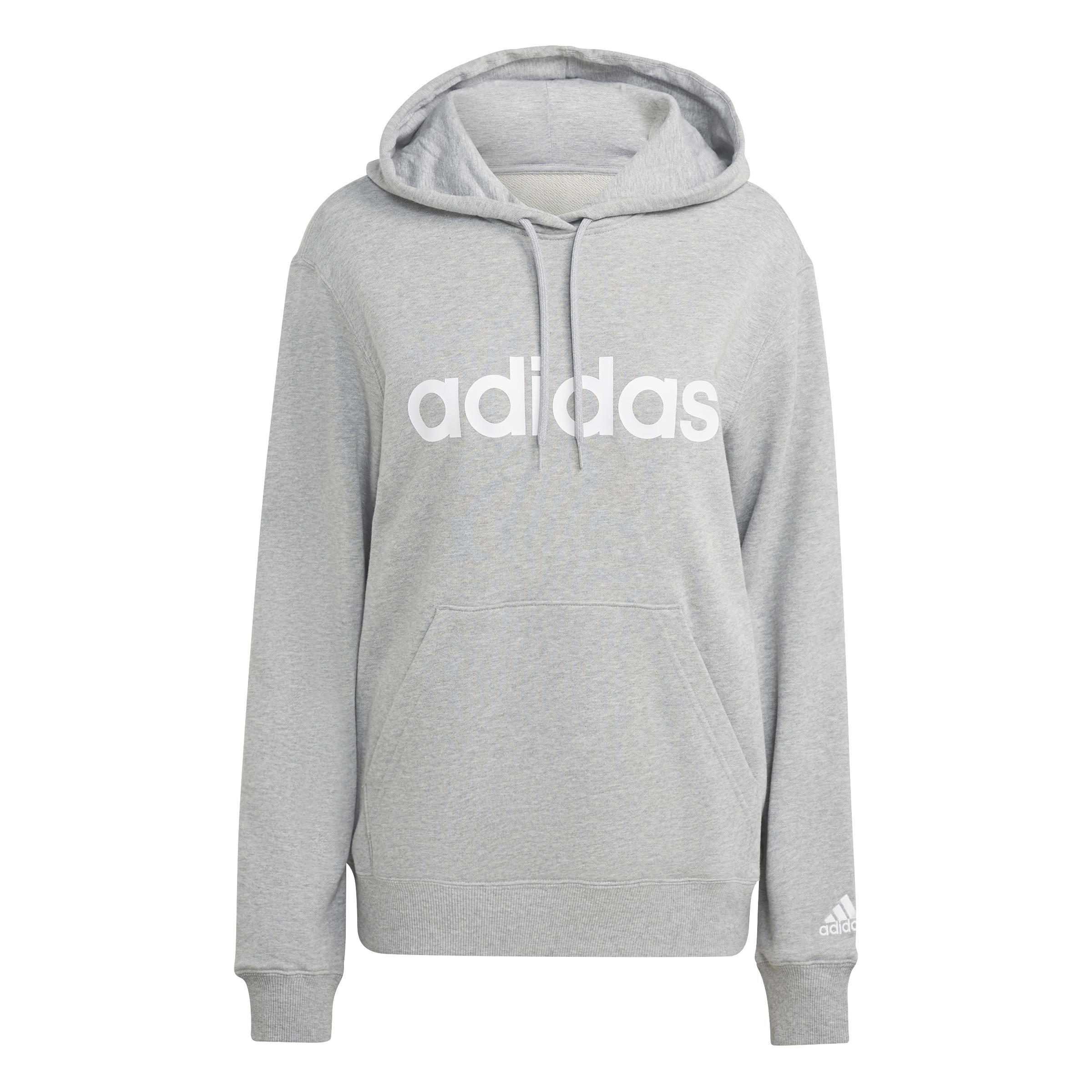 Essentials Linear Hoodie, Grey, A901_ONE, large image number 1