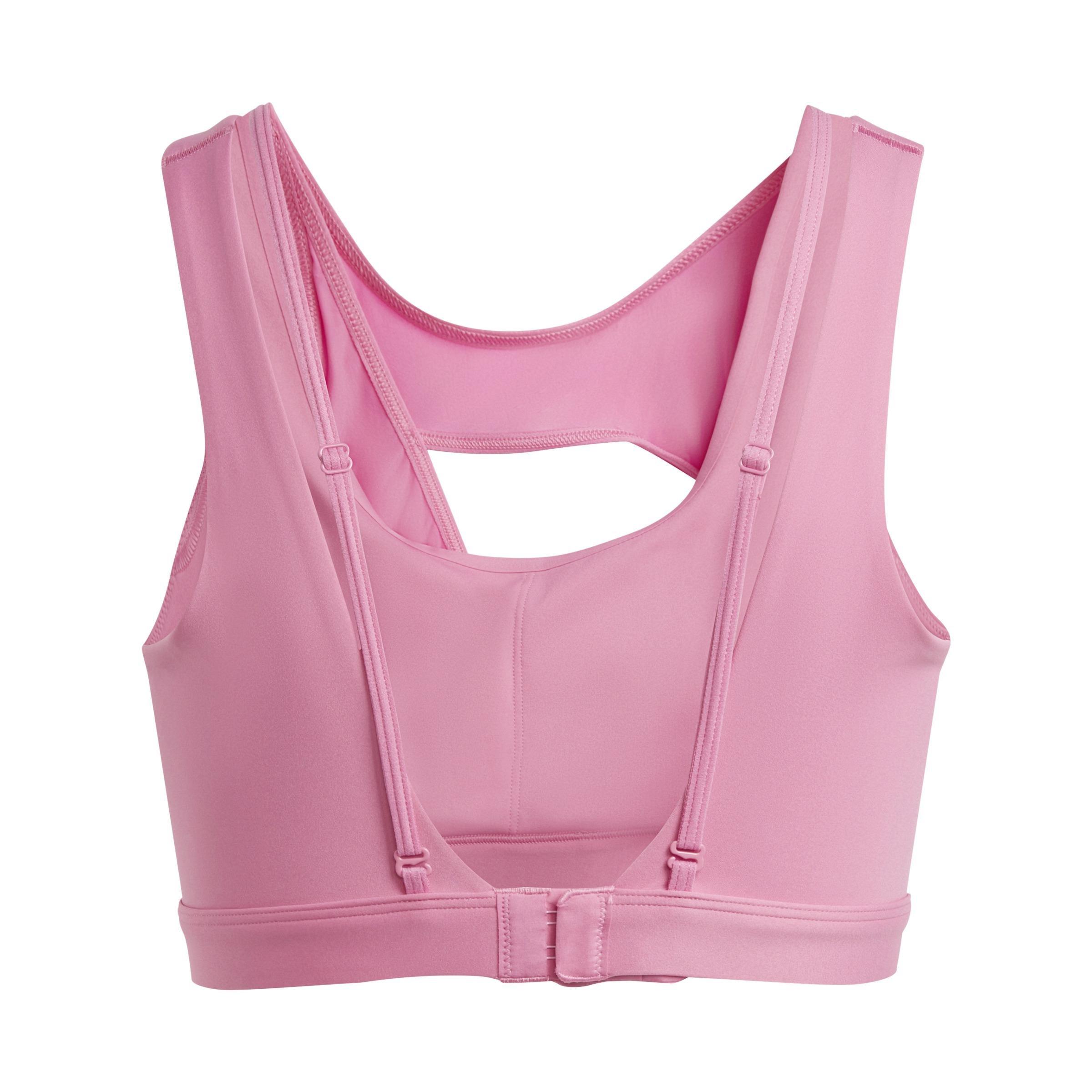 Powerimpact Luxe Medium-Support Bra, Pink, A901_ONE, large image number 4