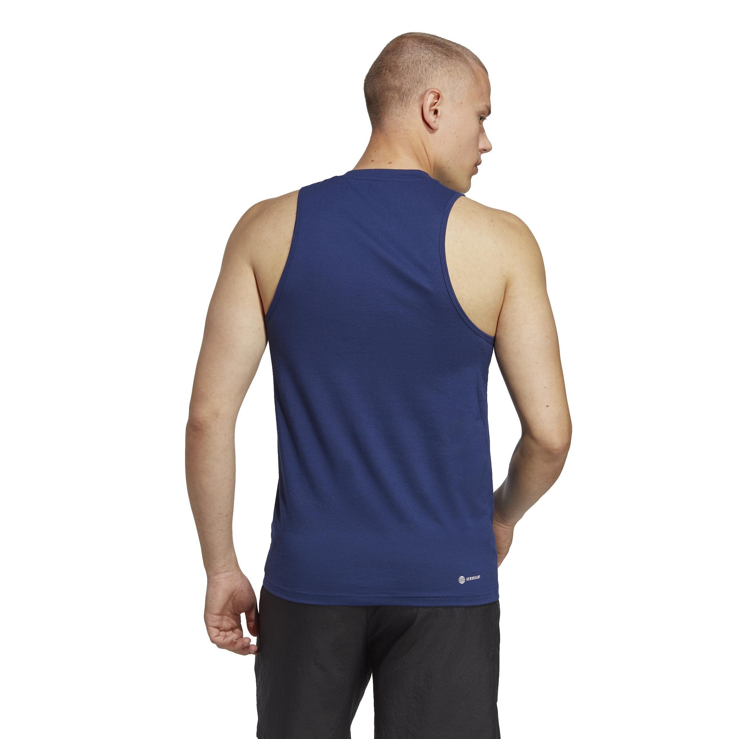 Train Essentials Feelready Training Tank Top, Blue, A901_ONE, large image number 3