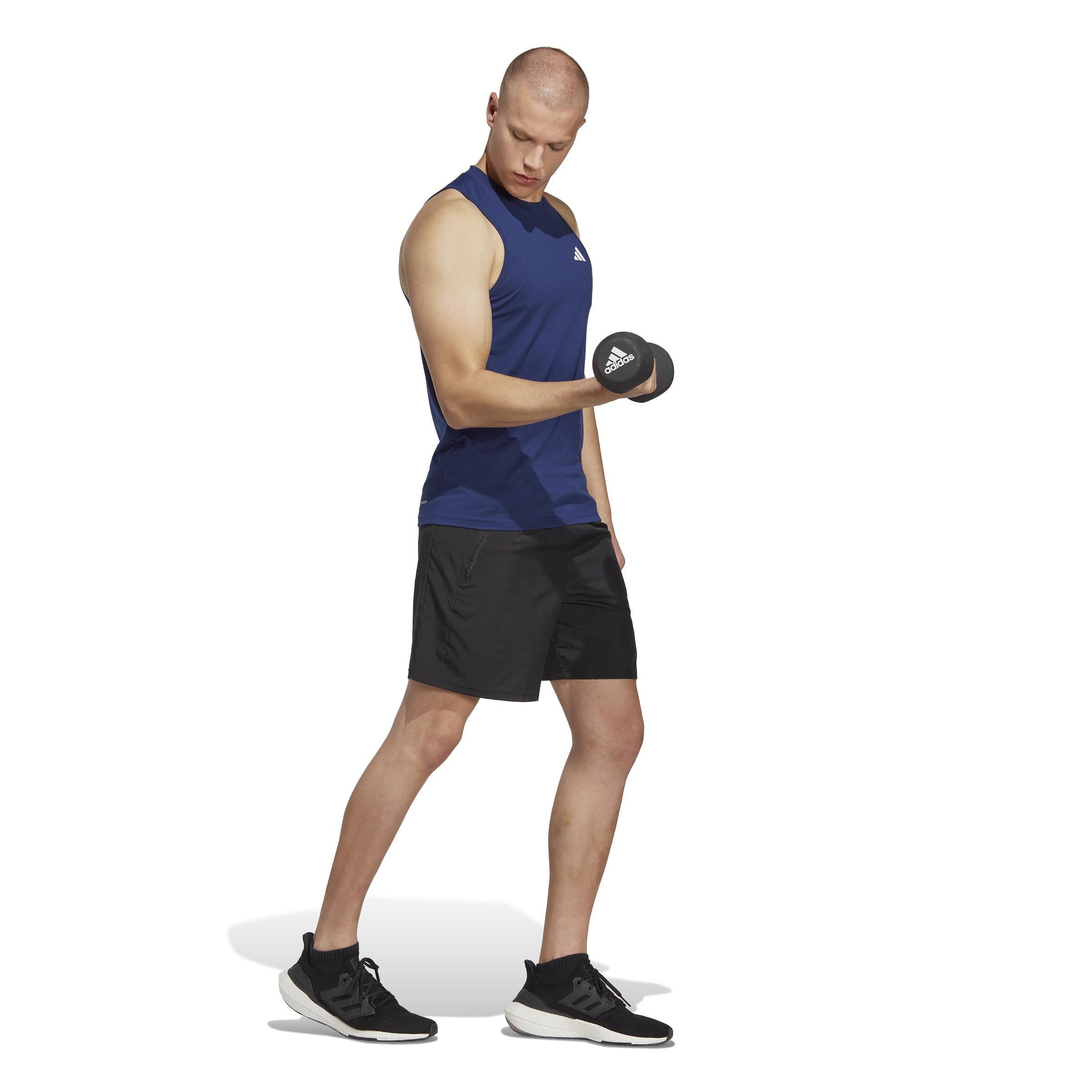 Train Essentials Feelready Training Tank Top, Blue, A901_ONE, large image number 9