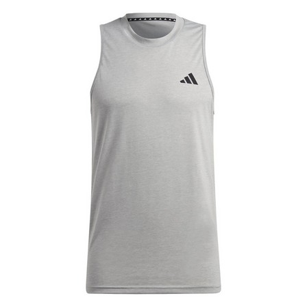 Men Train Essentials Feelready Training Tank Top, Grey, A901_ONE, large image number 1