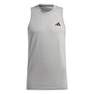 Men Train Essentials Feelready Training Tank Top, Grey, A901_ONE, thumbnail image number 1