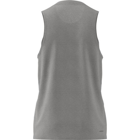 Men Train Essentials Feelready Training Tank Top, Grey, A901_ONE, large image number 6