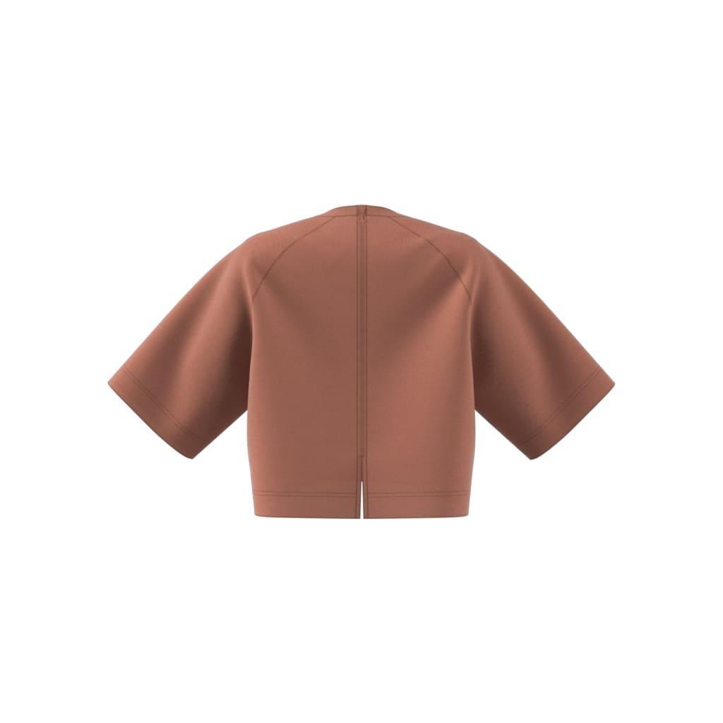 Always Original Crop Top, Brown, A901_ONE, large image number 6