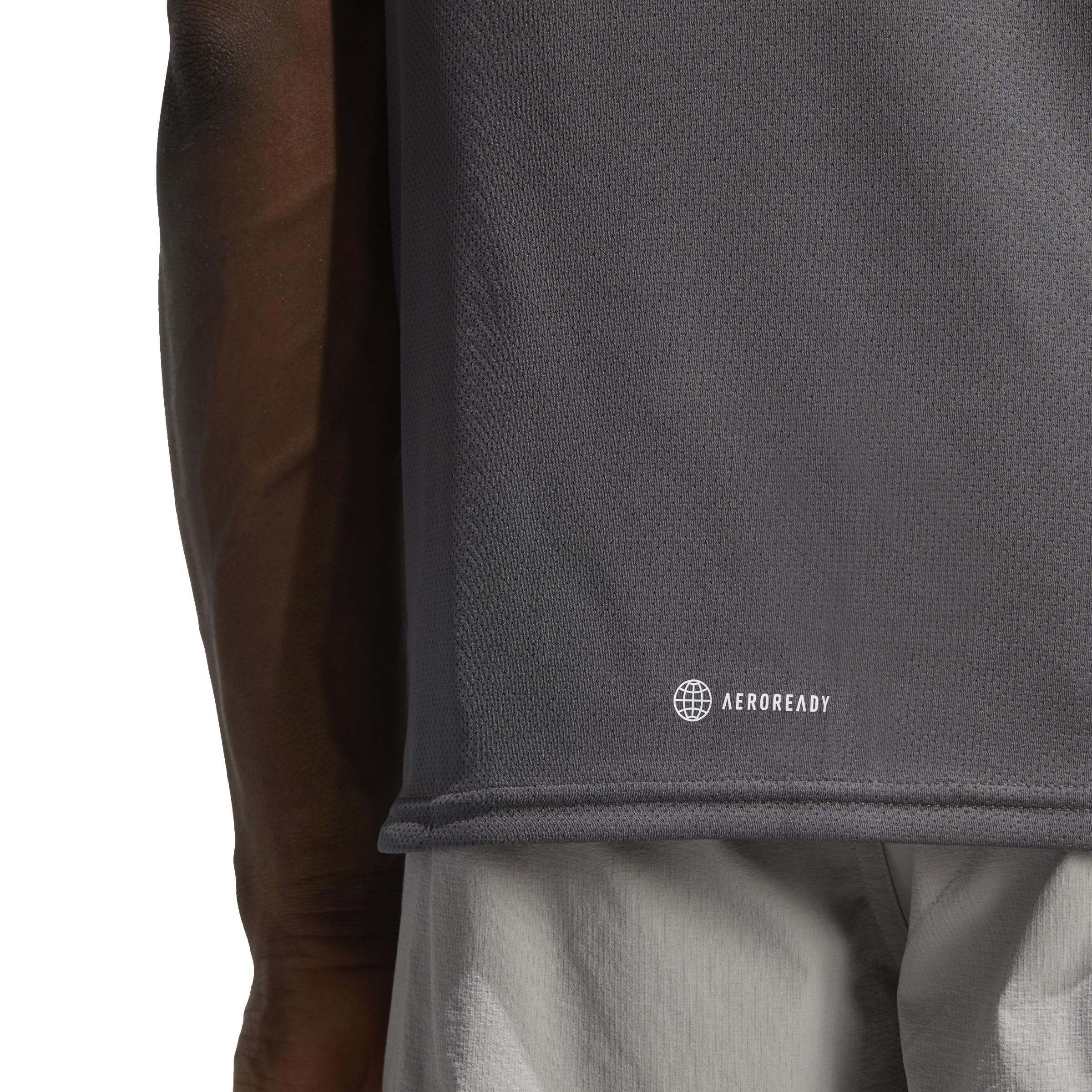 AEROREADY Designed for Movement T-Shirt, Grey, , large image number 5