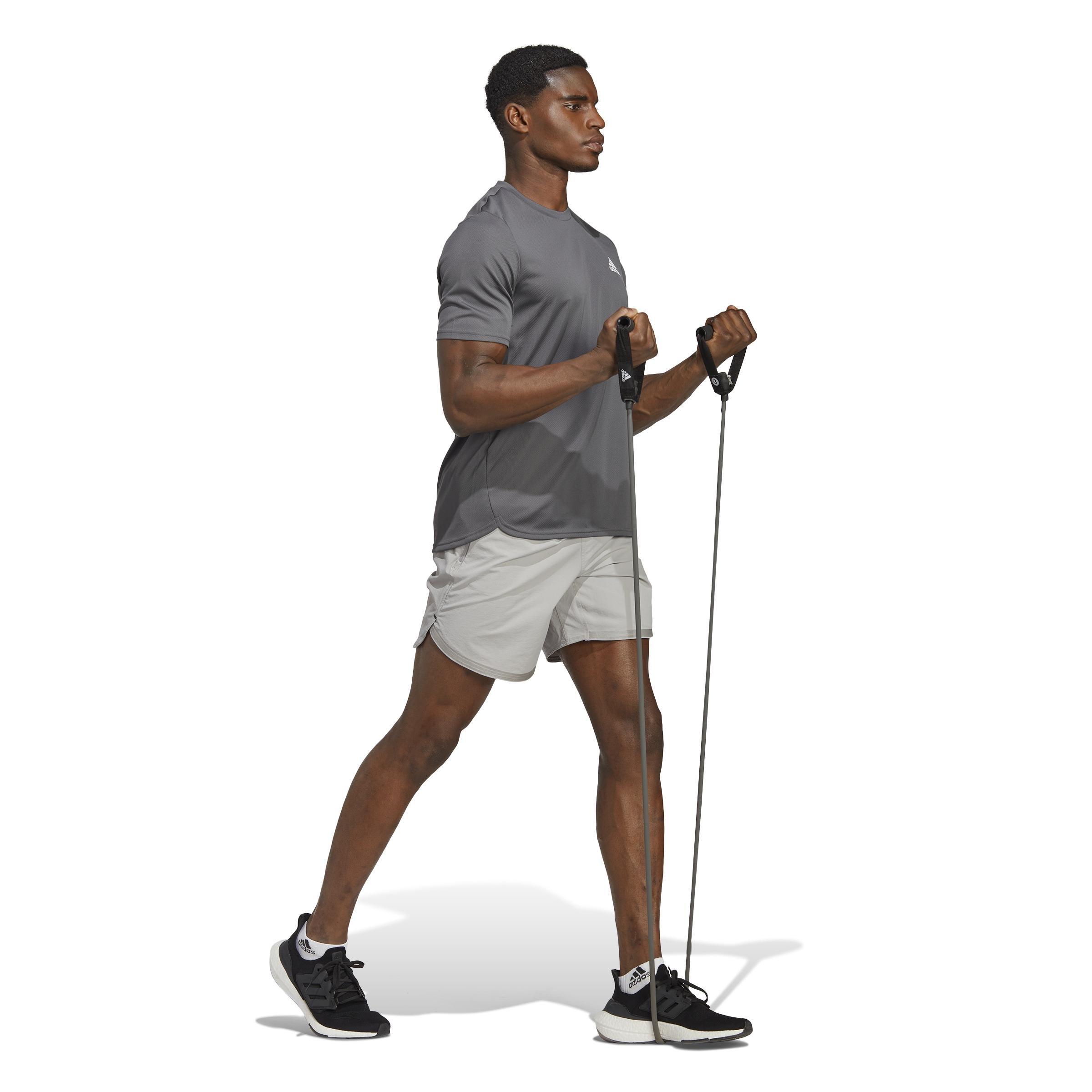 AEROREADY Designed for Movement T-Shirt, Grey, , large image number 8