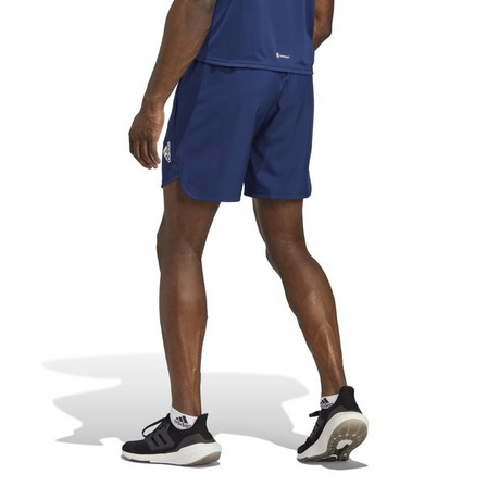 Men Aeroready Designed For Movement Shorts, Blue, A901_ONE, large image number 2