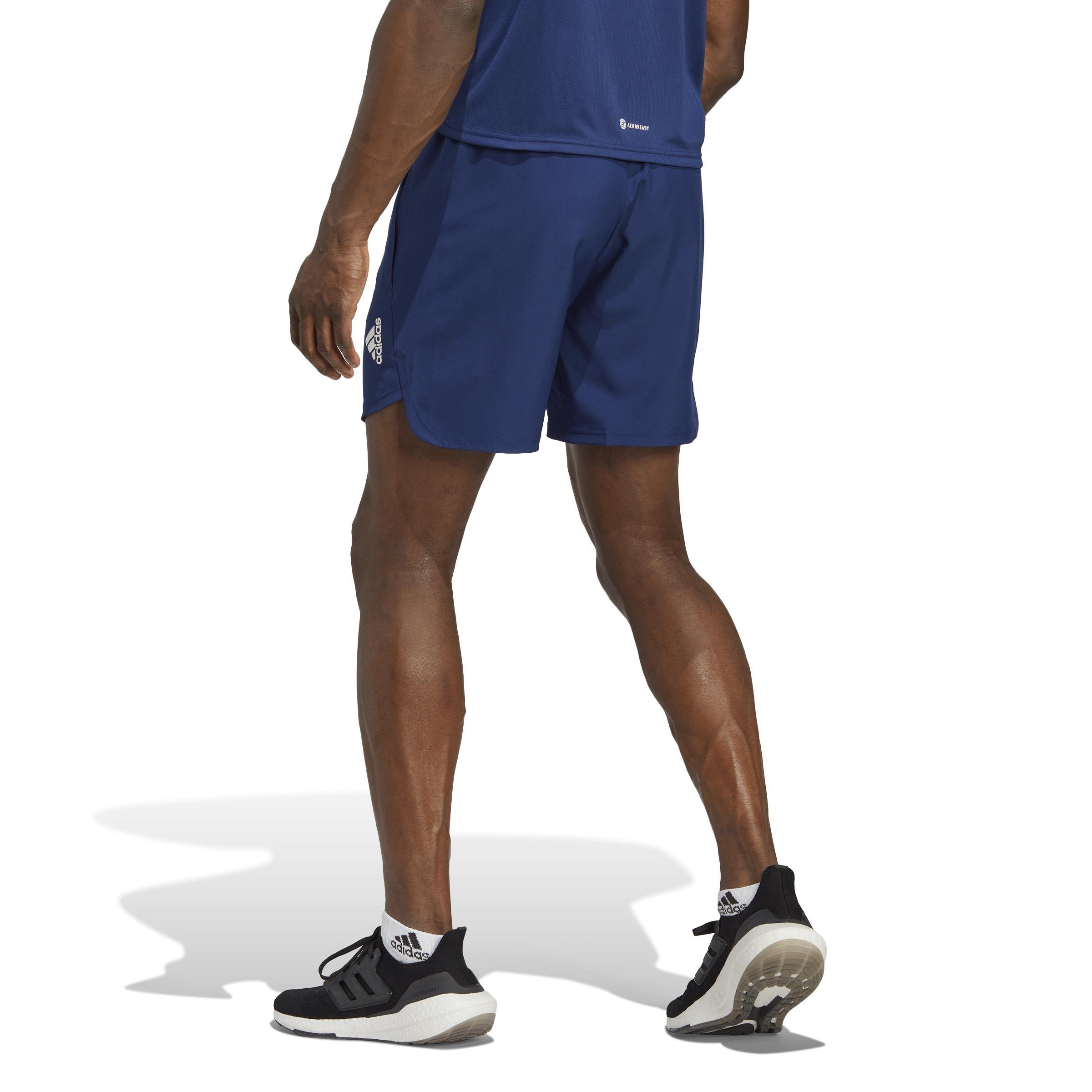 Aeroready Designed For Movement Shorts, Blue, A901_ONE, large image number 4