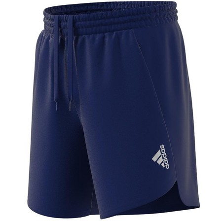 Men Aeroready Designed For Movement Shorts, Blue, A901_ONE, large image number 7