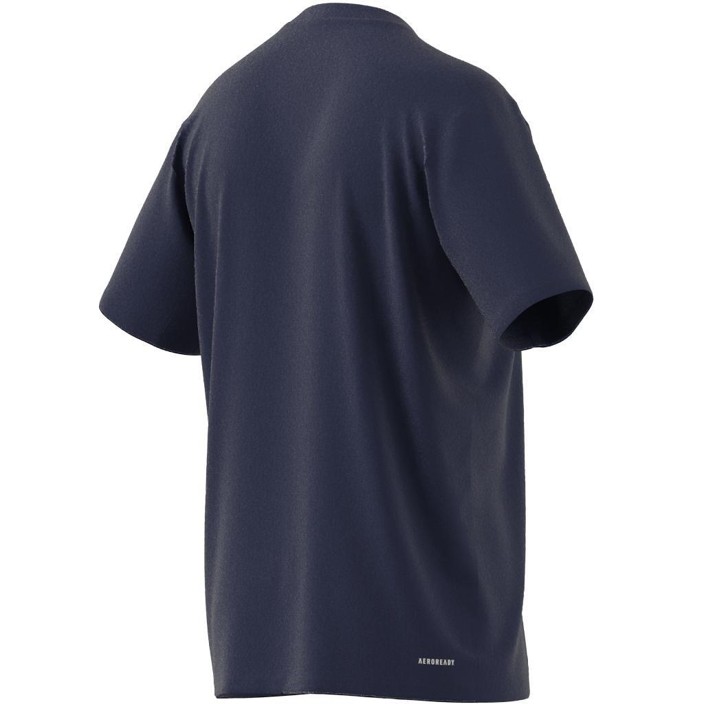 Train Essentials Stretch Training T-Shirt, Blue, A901_ONE, large image number 13