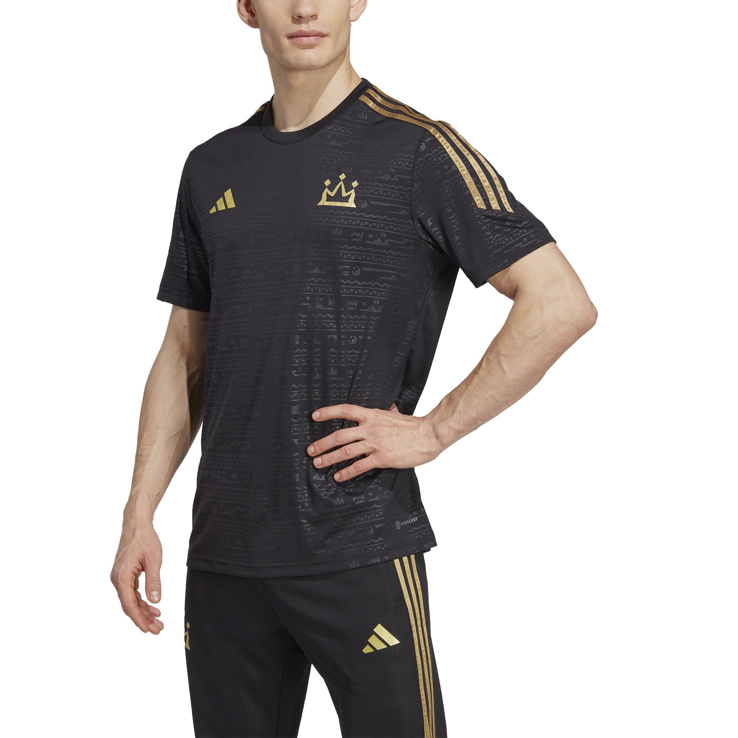Salah Training Jersey, Black, A901_ONE, large image number 2
