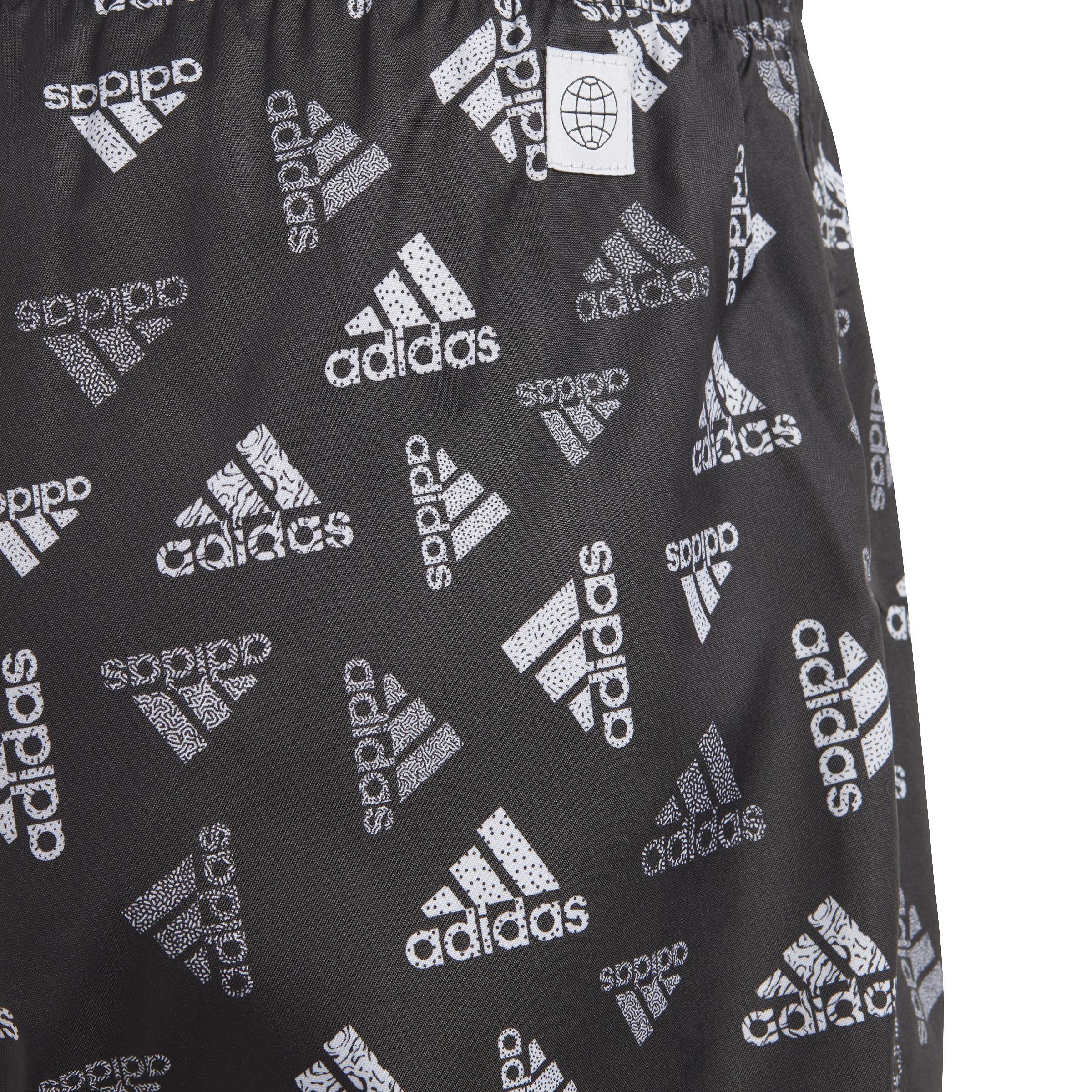 Logo Print Clx Swim Shorts, Black, A901_ONE, large image number 2