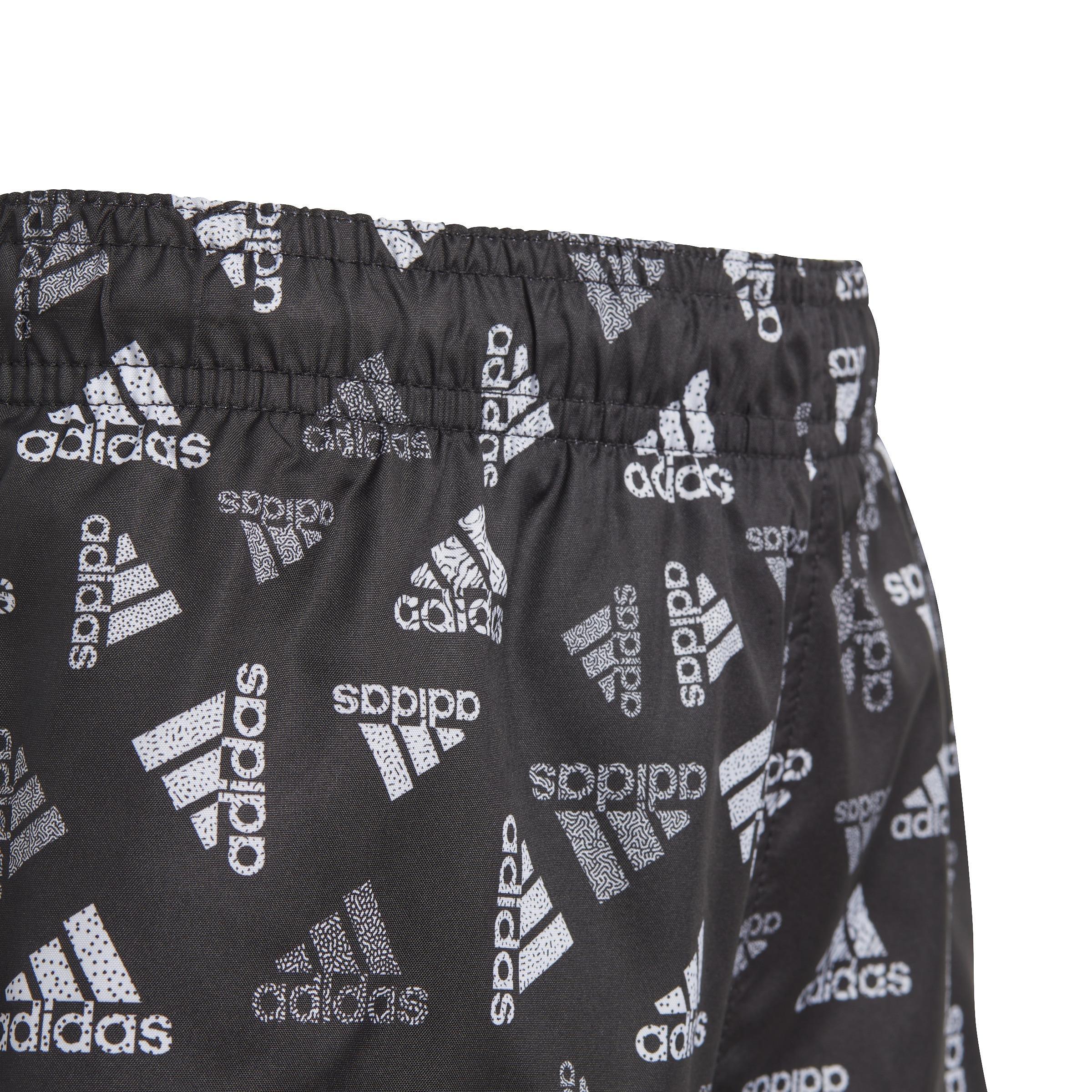 Logo Print Clx Swim Shorts, Black, A901_ONE, large image number 4