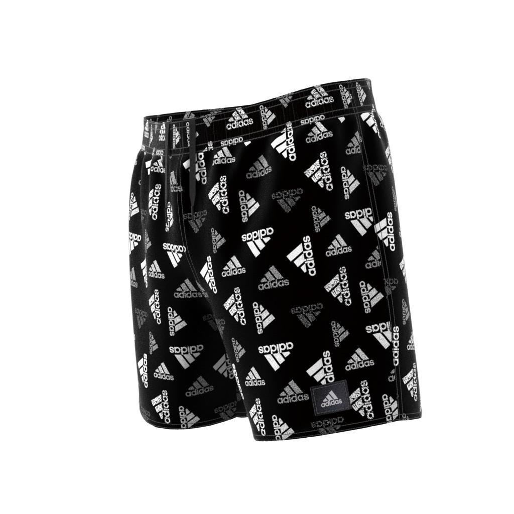 Kids Logo Print Clx Swim Shorts, Black, , large image number 5