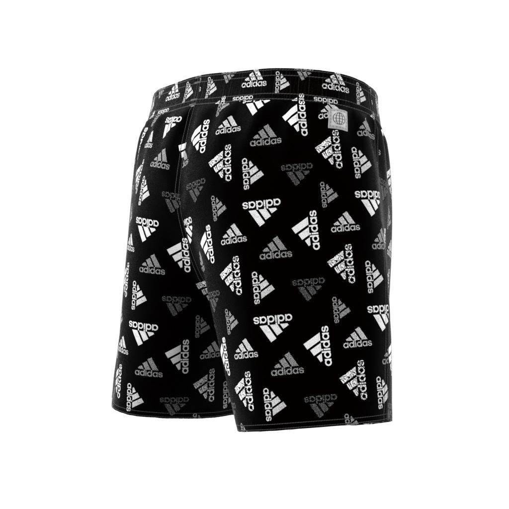 Kids Logo Print Clx Swim Shorts, Black, , large image number 6