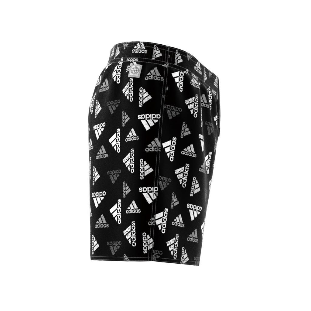 Kids Logo Print Clx Swim Shorts, Black, , large image number 8