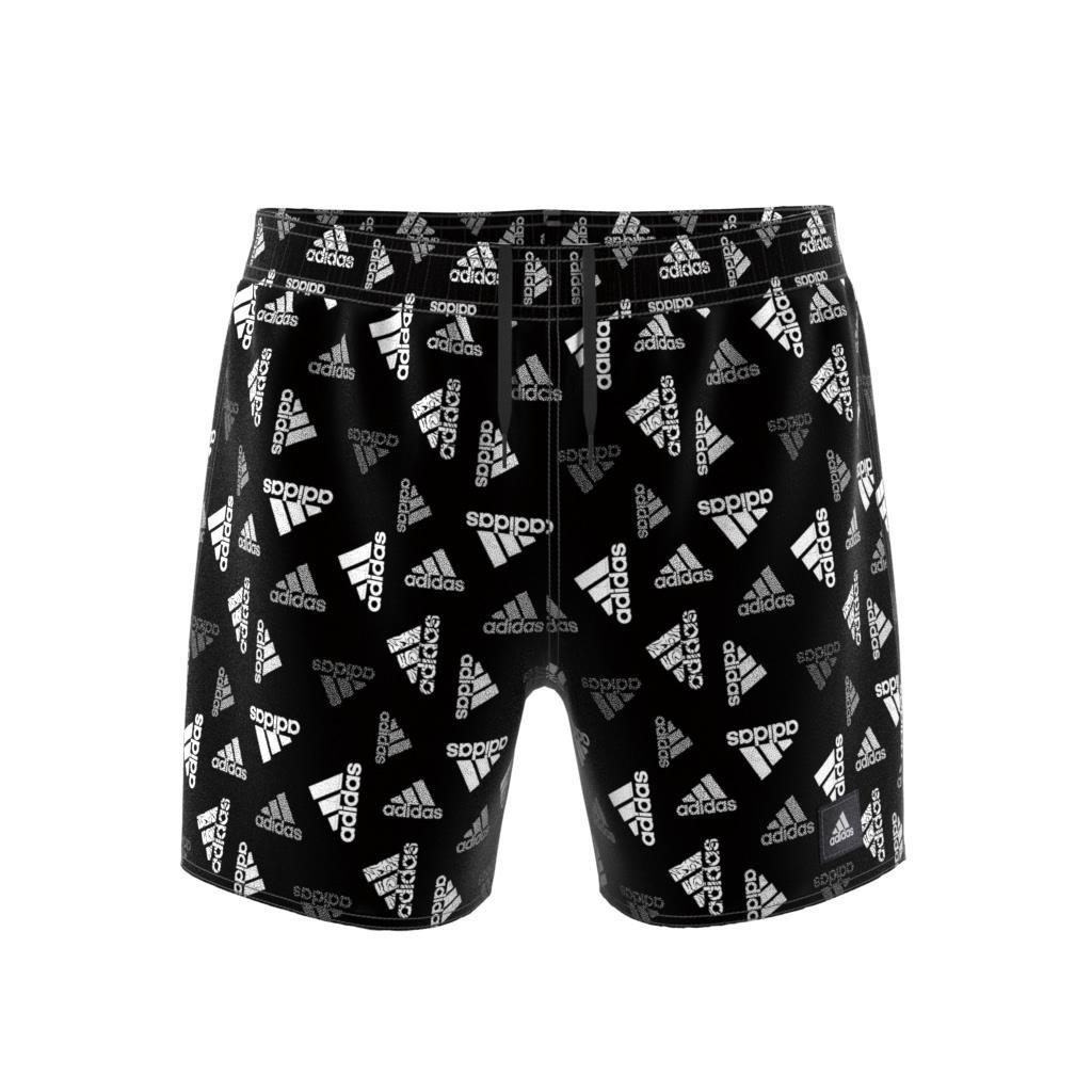Kids Logo Print Clx Swim Shorts, Black, A901_ONE, large image number 10
