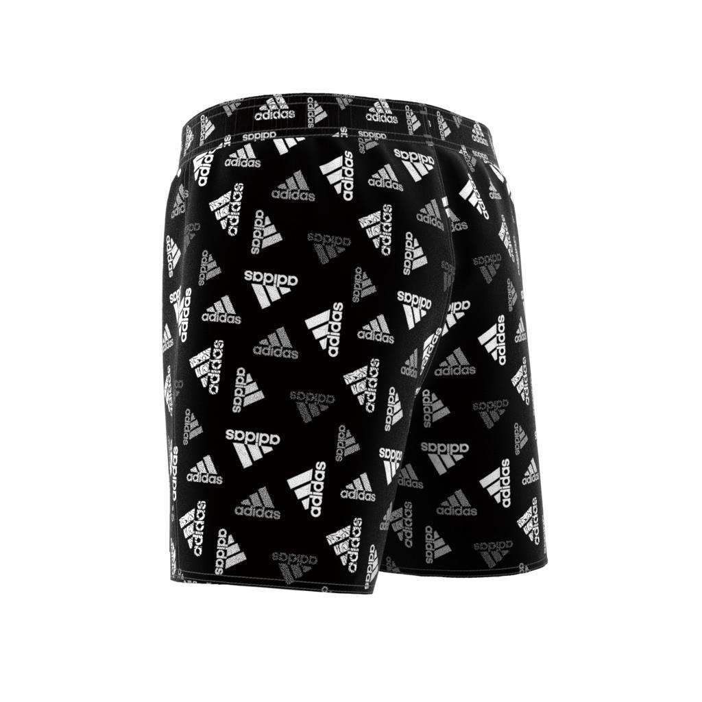 Kids Logo Print Clx Swim Shorts, Black, , large image number 11