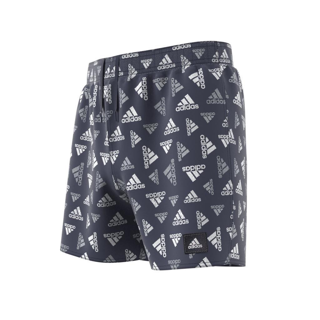 Kids Logo Print CLX Swim Shorts, Blue, , large image number 6