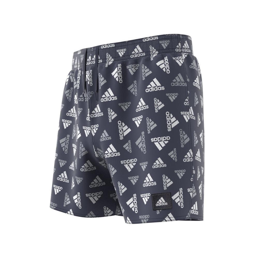 Logo Print CLX Swim Shorts, Blue, A901_ONE, large image number 6