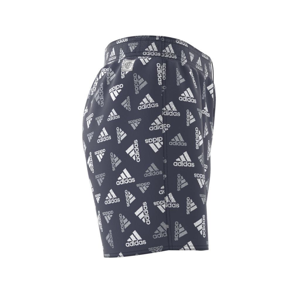 Kids Logo Print CLX Swim Shorts, Blue, , large image number 10