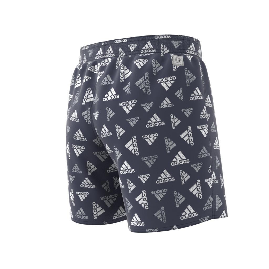 Kids Logo Print CLX Swim Shorts, Blue, , large image number 11