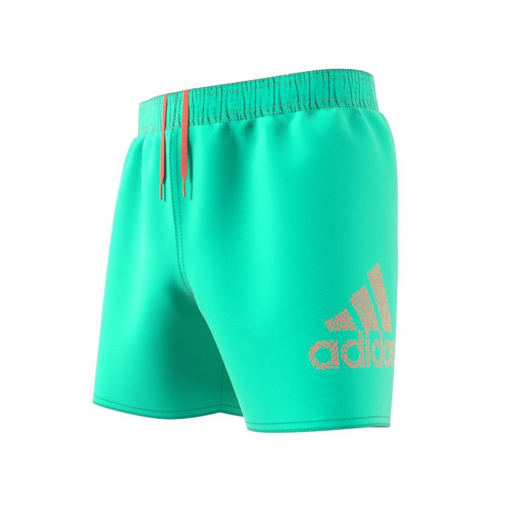 Kids Logo CLX Swim Shorts, Green, A901_ONE, large image number 7