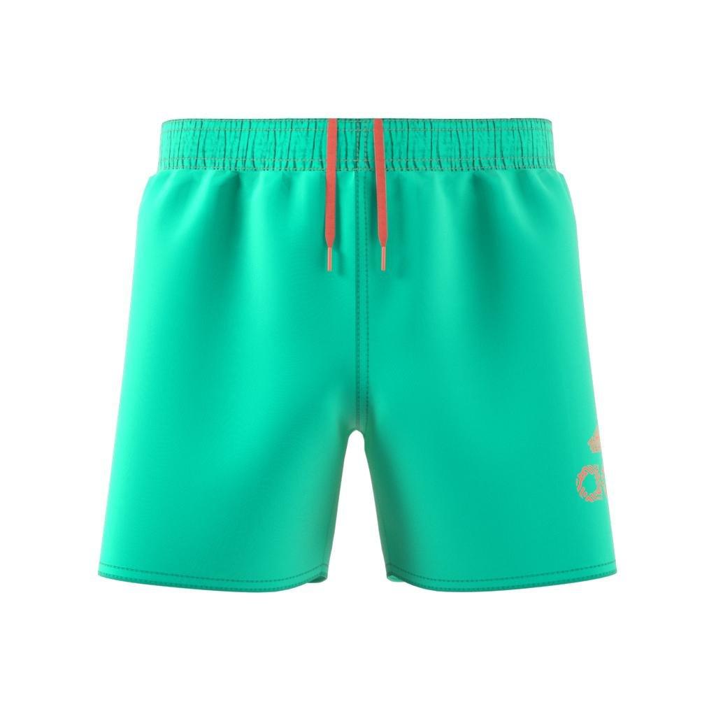 Kids Logo CLX Swim Shorts, Green, A901_ONE, large image number 9