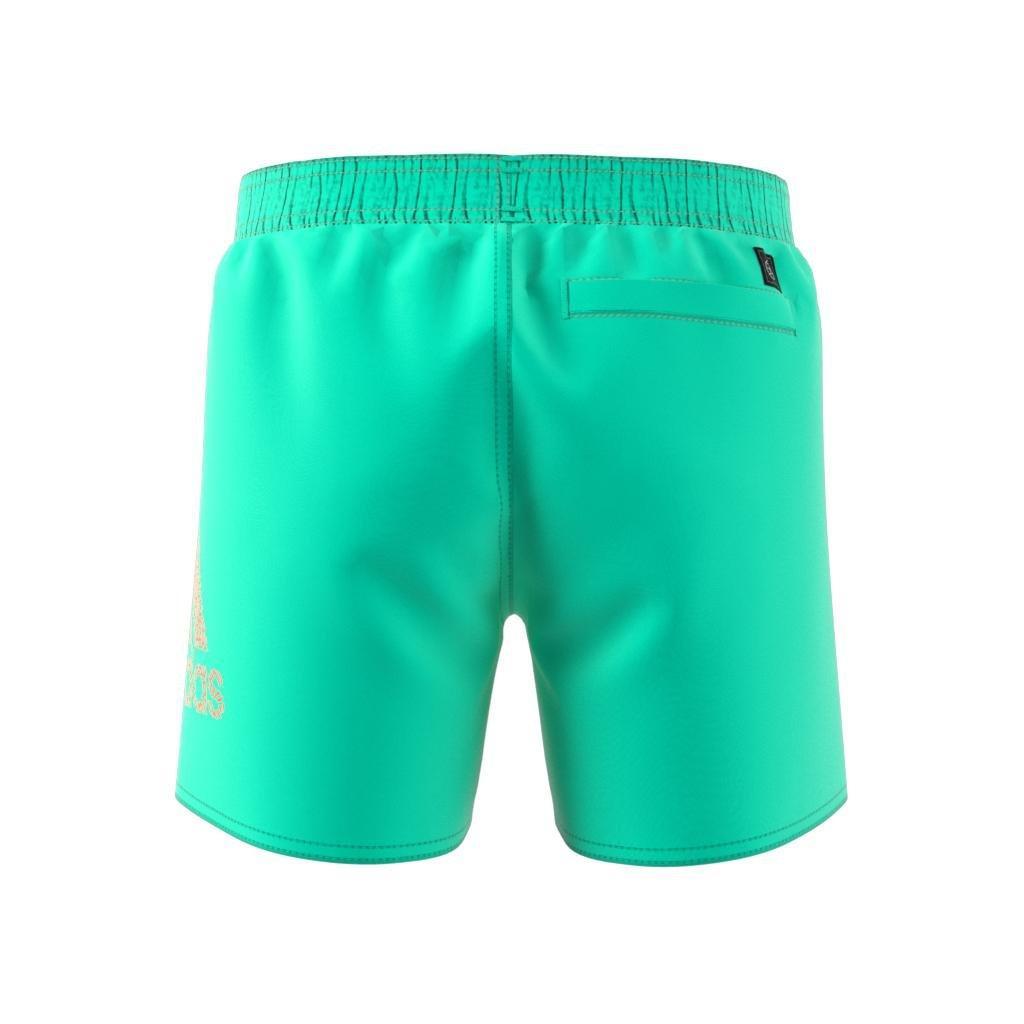 Kids Logo CLX Swim Shorts, Green, A901_ONE, large image number 11