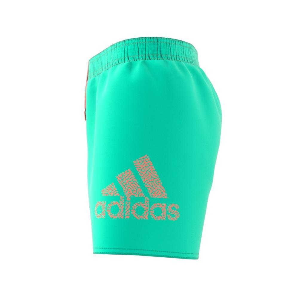 Kids Logo CLX Swim Shorts, Green, A901_ONE, large image number 12