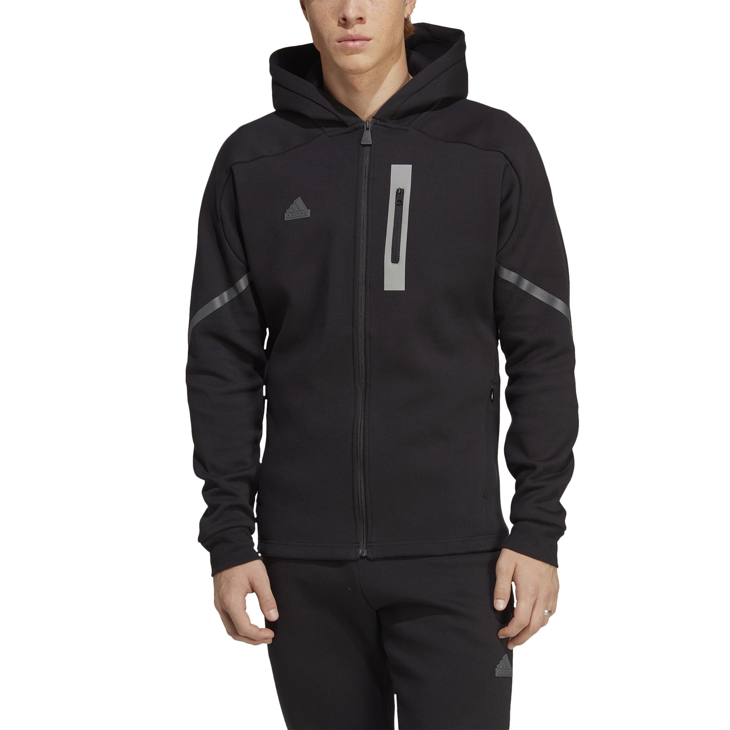 Designed For Gameday Full-Zip Hoodie, Black, A901_ONE, large image number 2