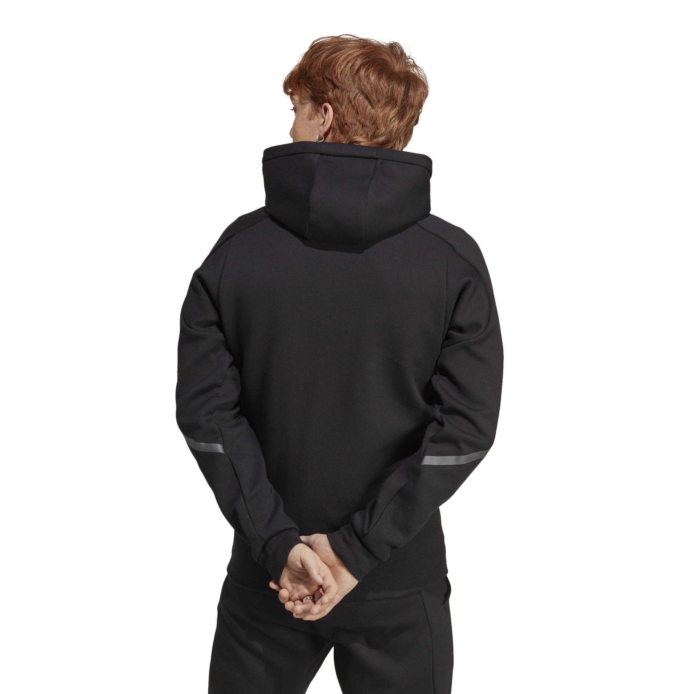 Designed For Gameday Full-Zip Hoodie, Black, A901_ONE, large image number 3