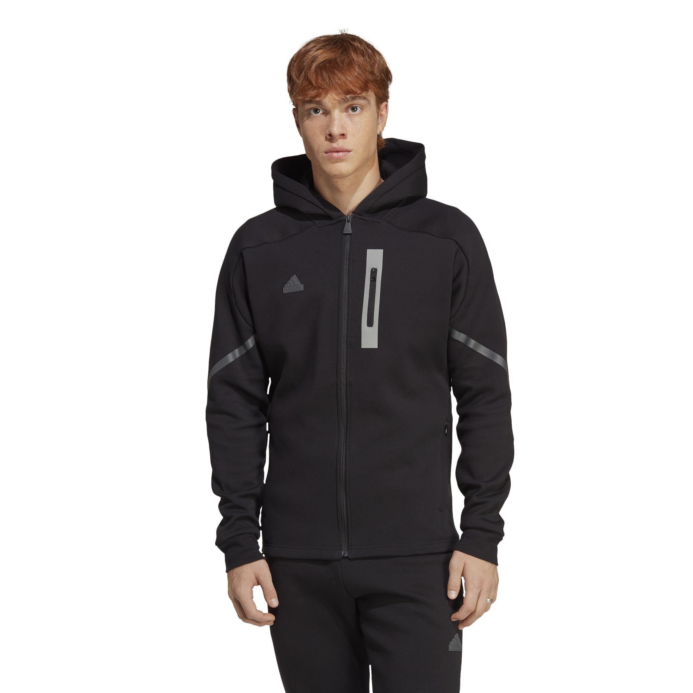 Designed For Gameday Full-Zip Hoodie, Black, A901_ONE, large image number 7