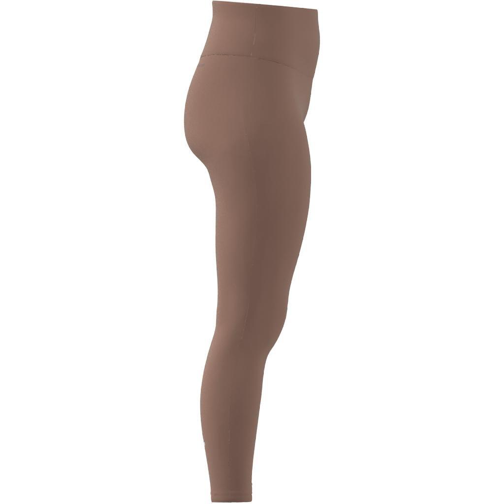 Yoga Essentials High-Waisted Leggings, Brown, A901_ONE, large image number 8