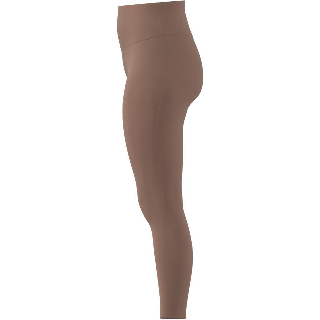 Yoga Essentials High-Waisted Leggings, Brown, A901_ONE, large image number 11