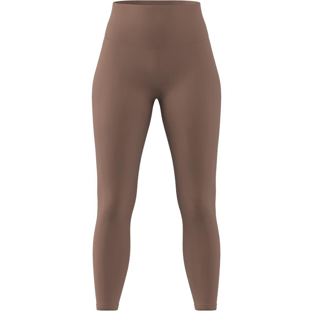 Yoga Essentials High-Waisted Leggings, Brown, A901_ONE, large image number 14