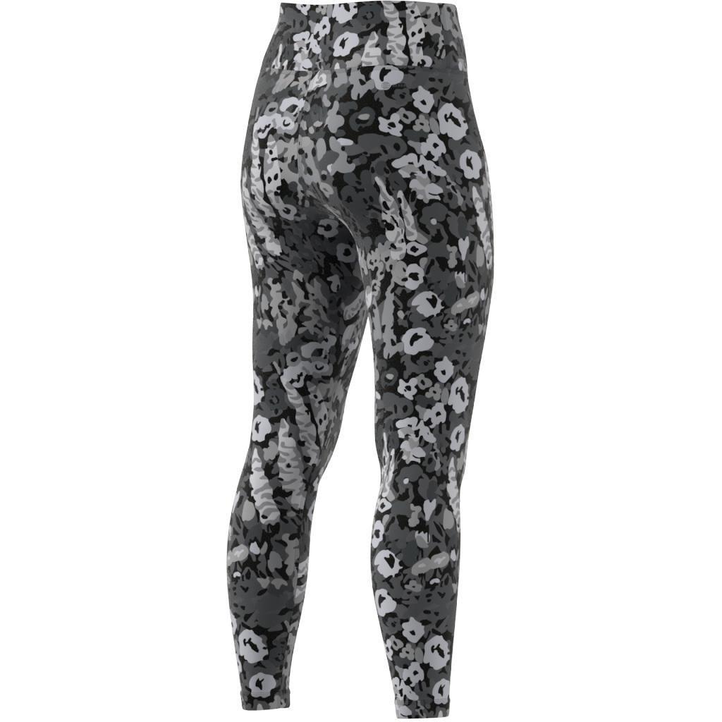 Train Essentials Printed High-Waisted 7/8 Leggings, Grey, A901_ONE, large image number 5