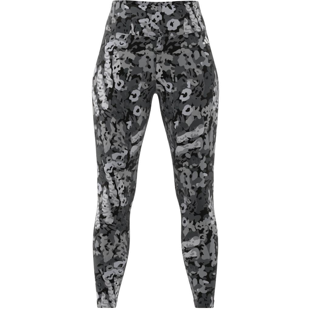 Train Essentials Printed High-Waisted 7/8 Leggings, Grey, A901_ONE, large image number 6