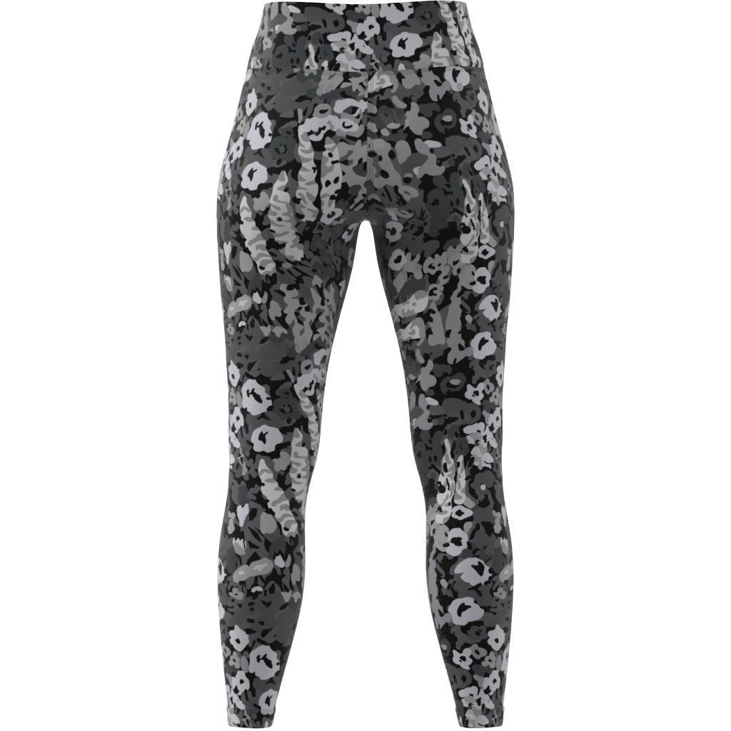 Train Essentials Printed High-Waisted 7/8 Leggings, Grey, A901_ONE, large image number 7